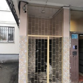 тамбурная решетчатая дверь с боковой и верхней вставкой под навесной замок модель СТДР - 47 фото 2