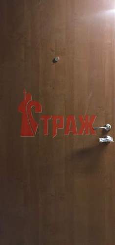входная дверь с ламинированной панелью
