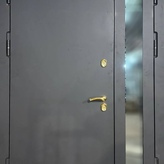 полуторная входная дверь с терморазрывом