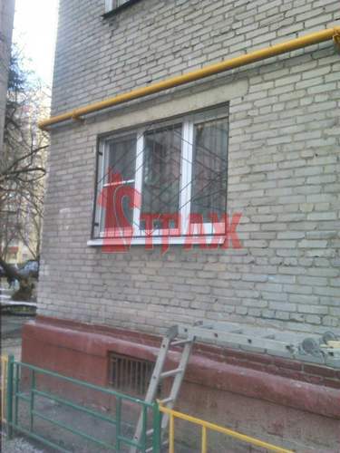 стальная сварная решетка с ромбическими узорами фото №3
