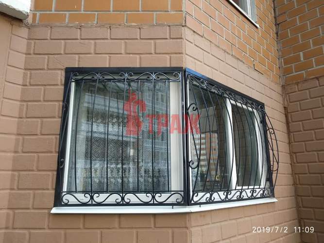 угловые дутые решетки